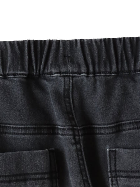 【WEB限定】”楽暖”あったか裏起毛スキニーデニム≪洗濯機で洗える≫