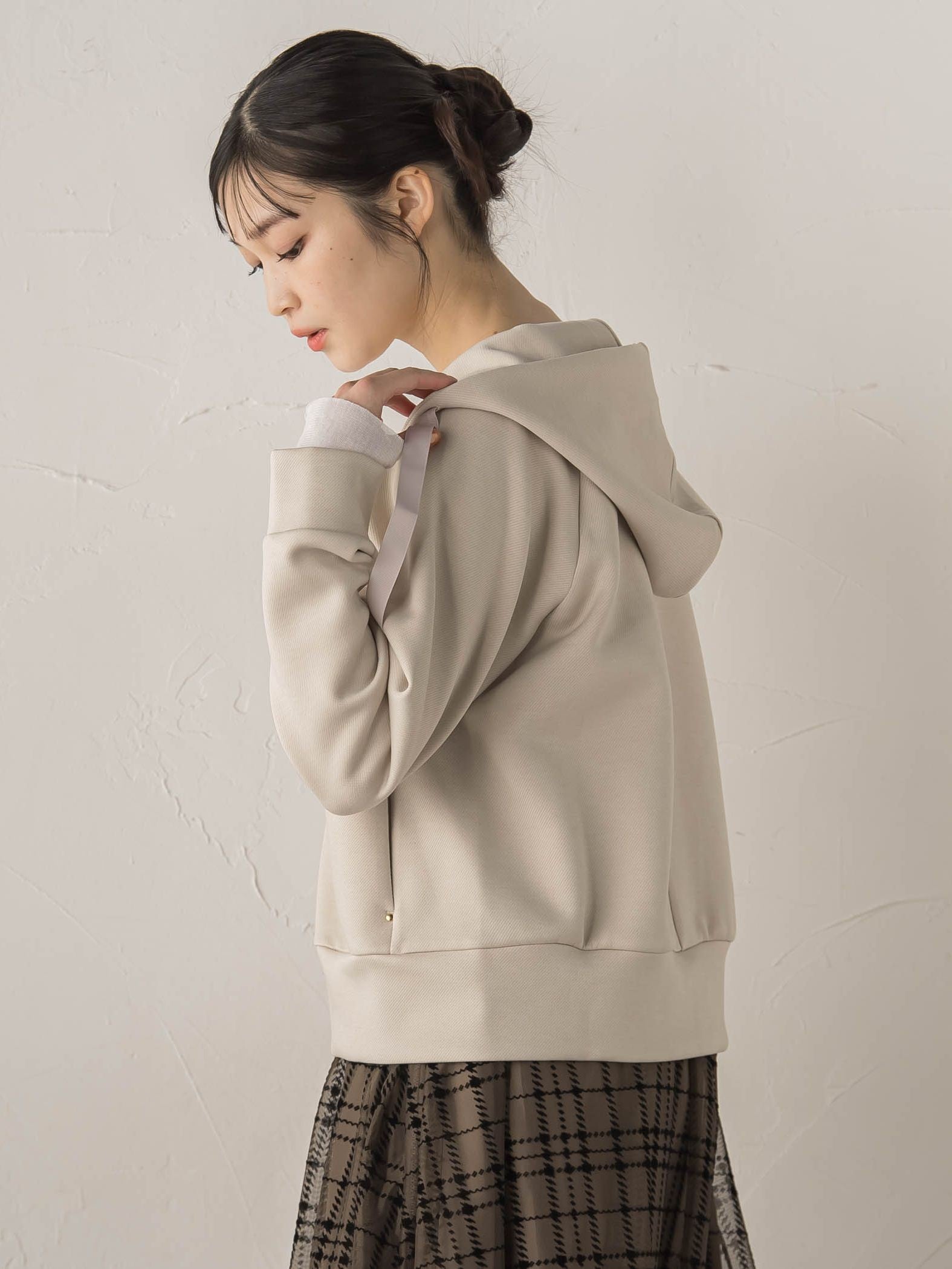 カルゼダンボールパーカー≪手洗い可能≫