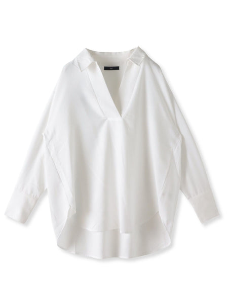 【WEB限定】”3コーデが叶う2点セット”ニット×シャツ≪手洗い可能≫