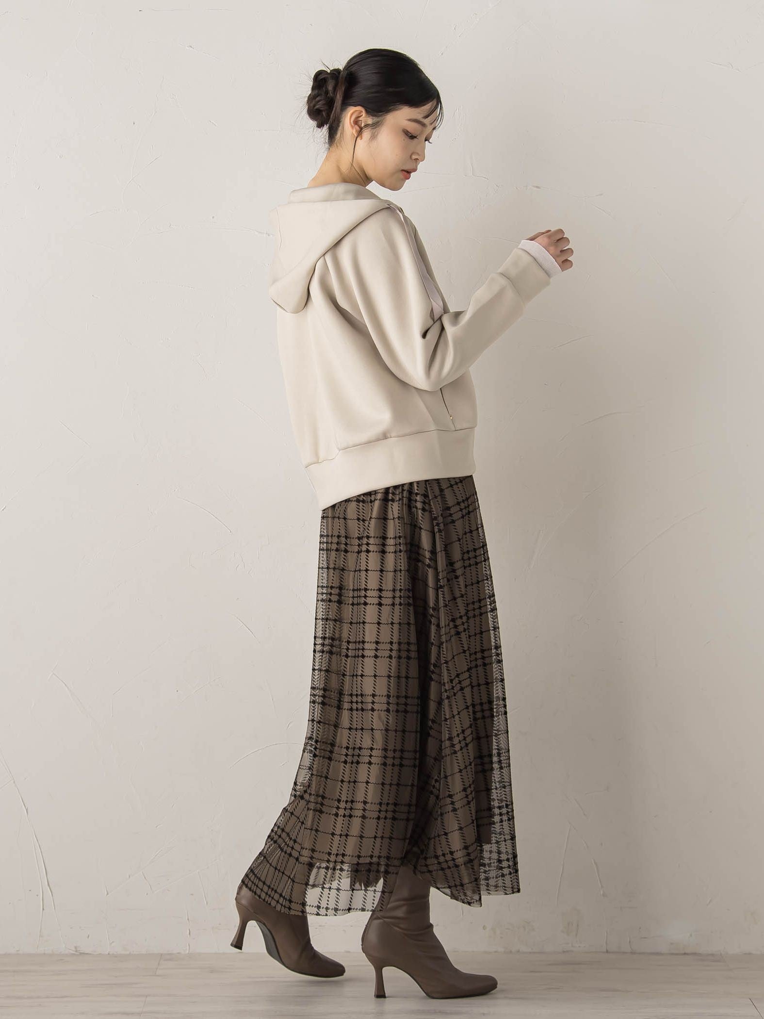 カルゼダンボールパーカー≪手洗い可能≫