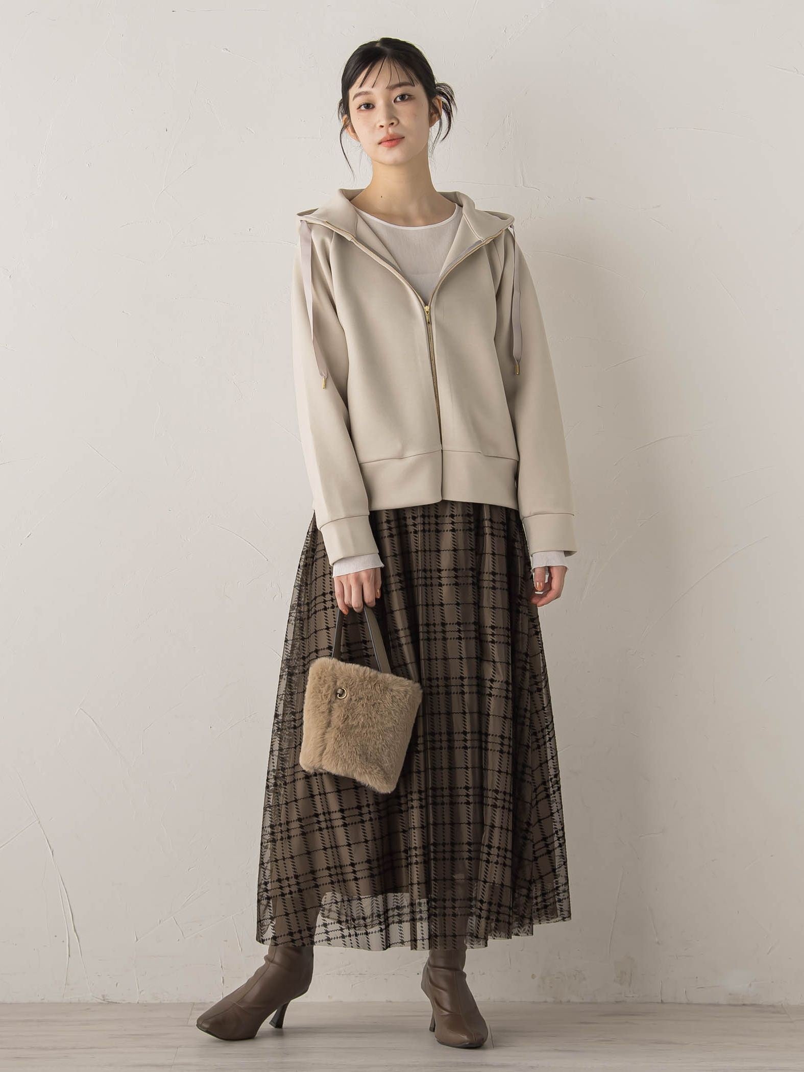 カルゼダンボールパーカー≪手洗い可能≫