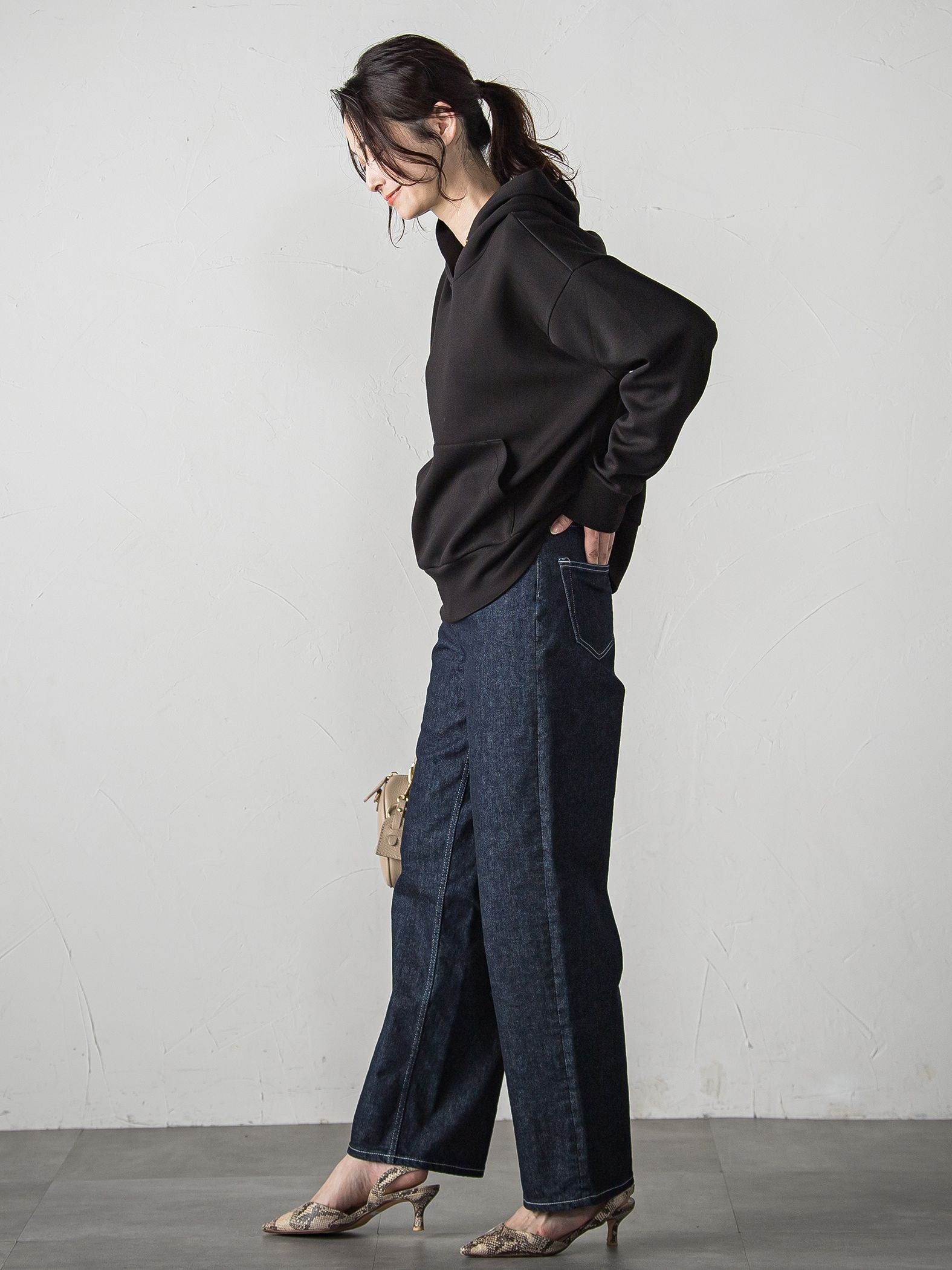 【WEB限定】ふんわリッチパーカー≪手洗い可能≫