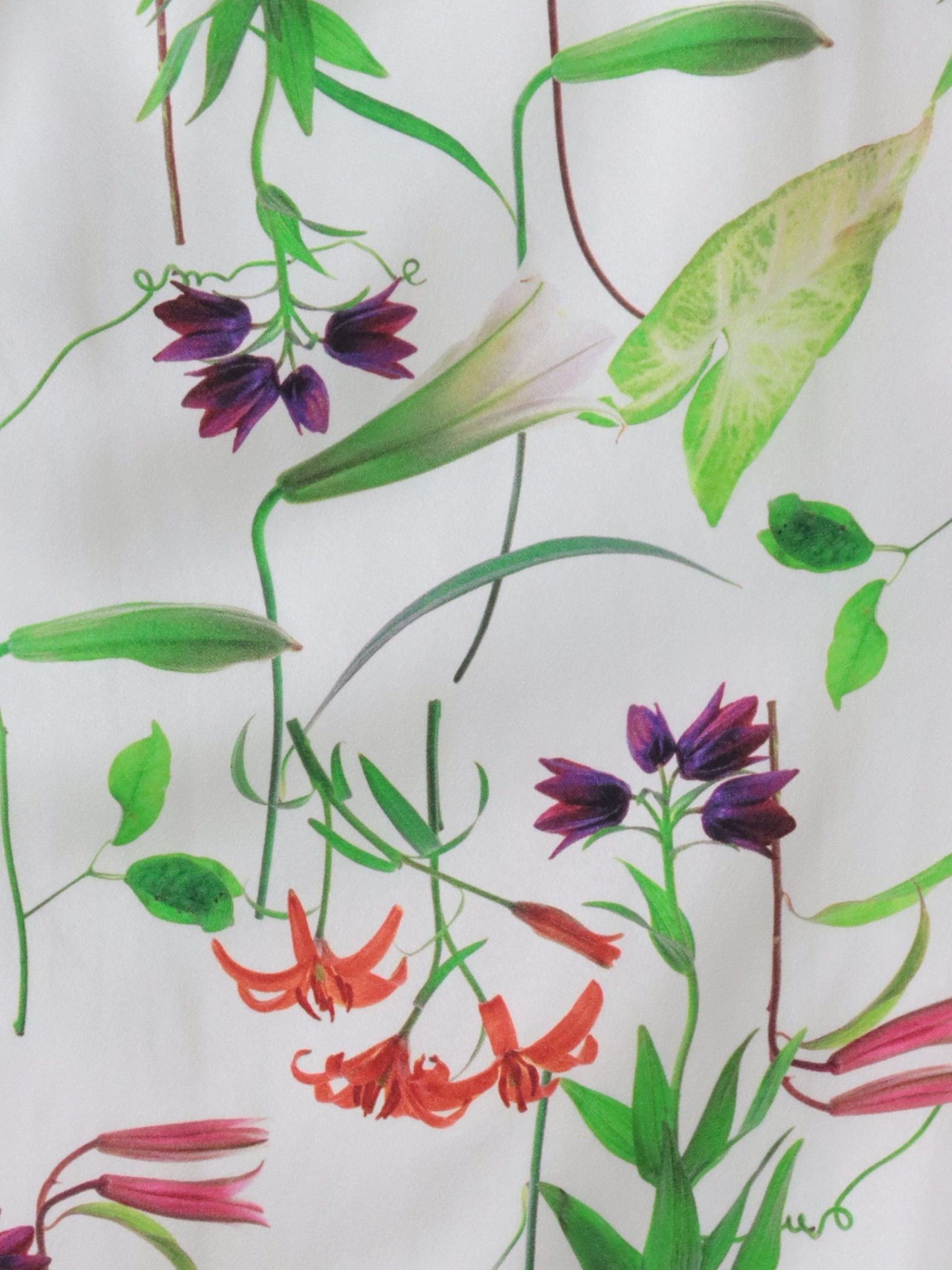 【KEITA KAWASAKI × Viaggio Bluコラボ】リリープリントスカート