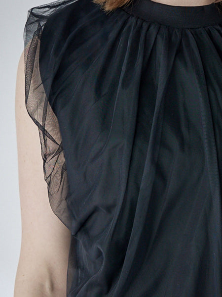 Chulle gather tops 【日本製】≪手洗い可能≫