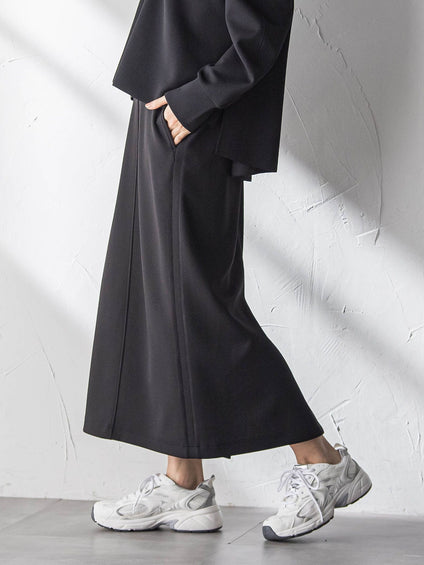 【えらべるSETUP】叶えるIラインスカート≪手洗い可能≫