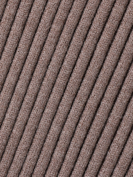 【WEB限定】プレーティングリブニットプルオーバー≪手洗い可能≫