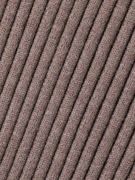 【WEB限定】プレーティングリブニットプルオーバー≪手洗い可能≫