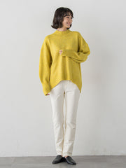 【WEB限定】”毎日頼れる”ゆったりモックネックニット