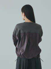 スイッチングドロストスウェットプルオーバー≪洗濯機で洗える≫