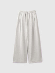 【着回し抜群】裏毛2タックパンツ