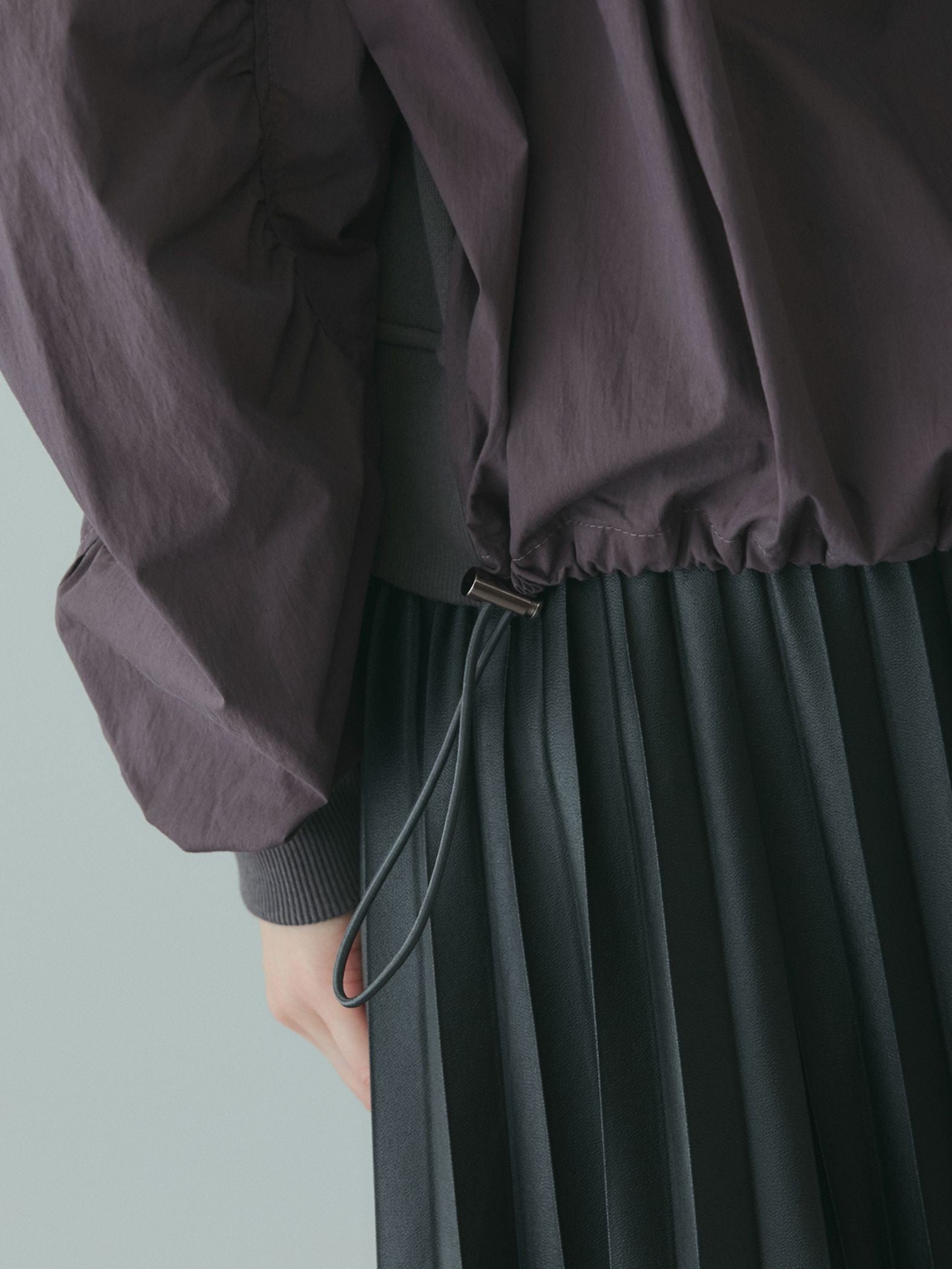 スイッチングドロストスウェットプルオーバー≪洗濯機で洗える≫