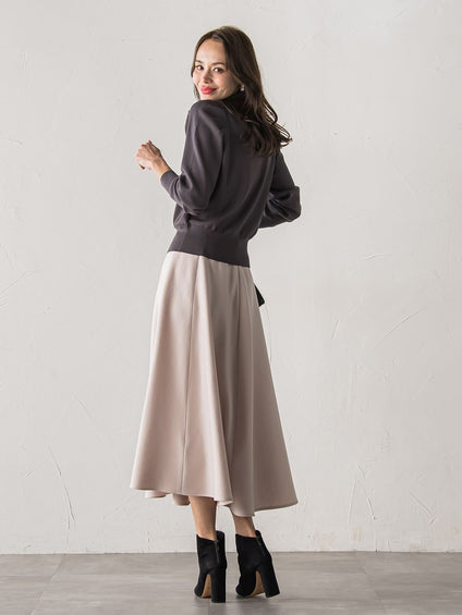 【新色追加】襟ビジューニット