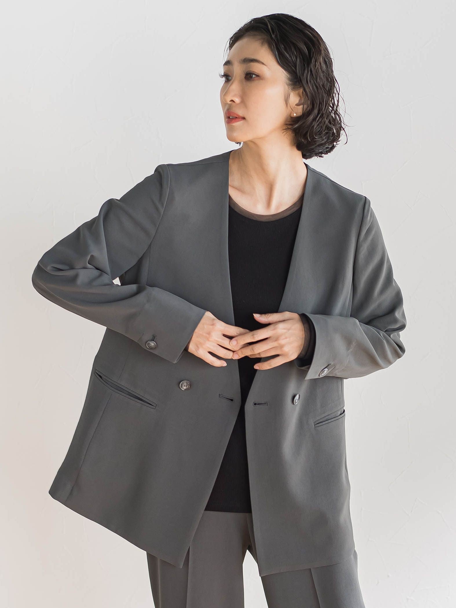 ハイストレッチカルゼジャケット