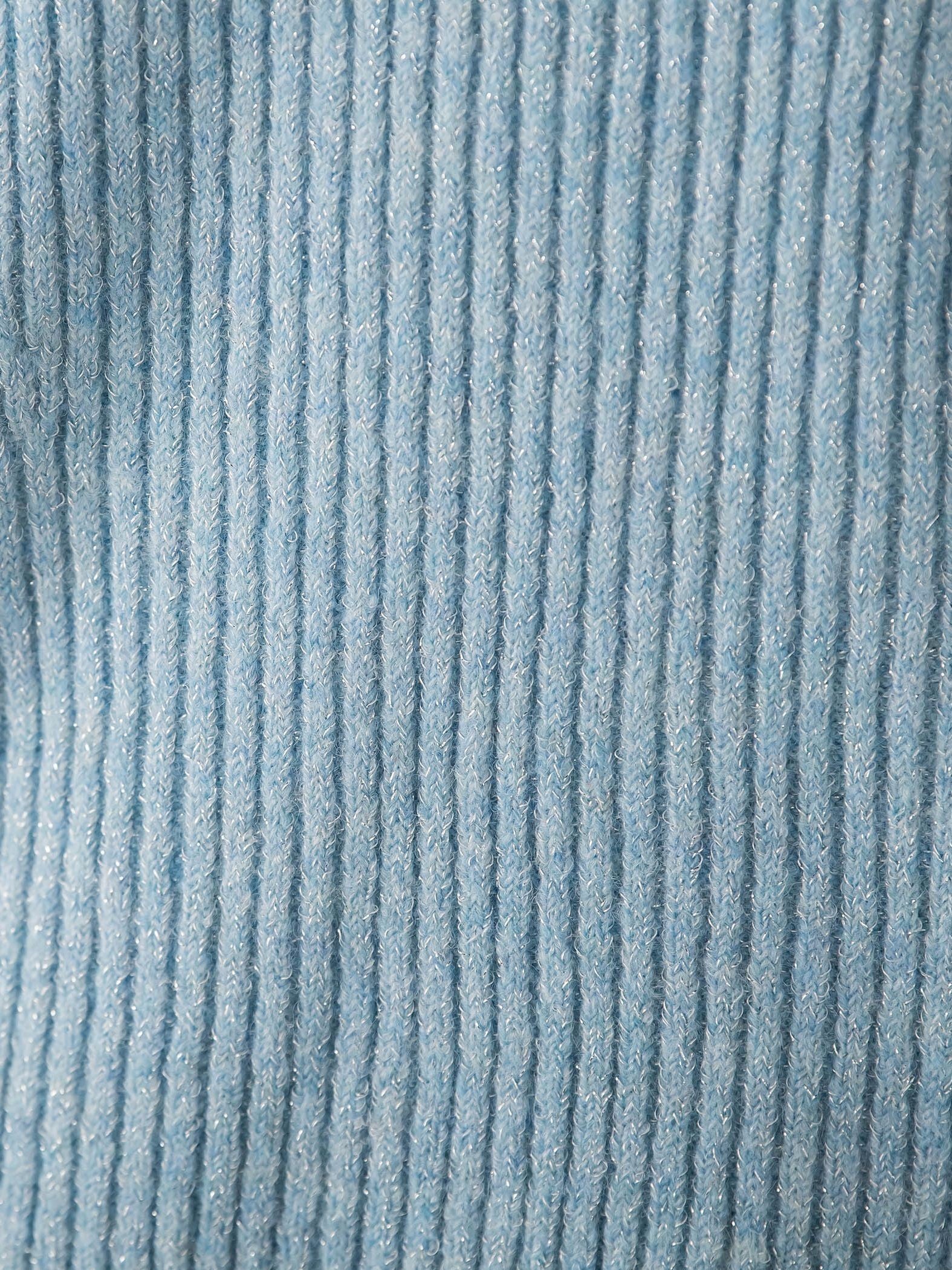 【WEB限定カラーあり】ラメボトルネックプルオーバー≪手洗い可能≫