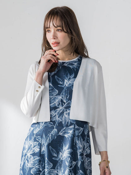 LUCINDAニットボレロ