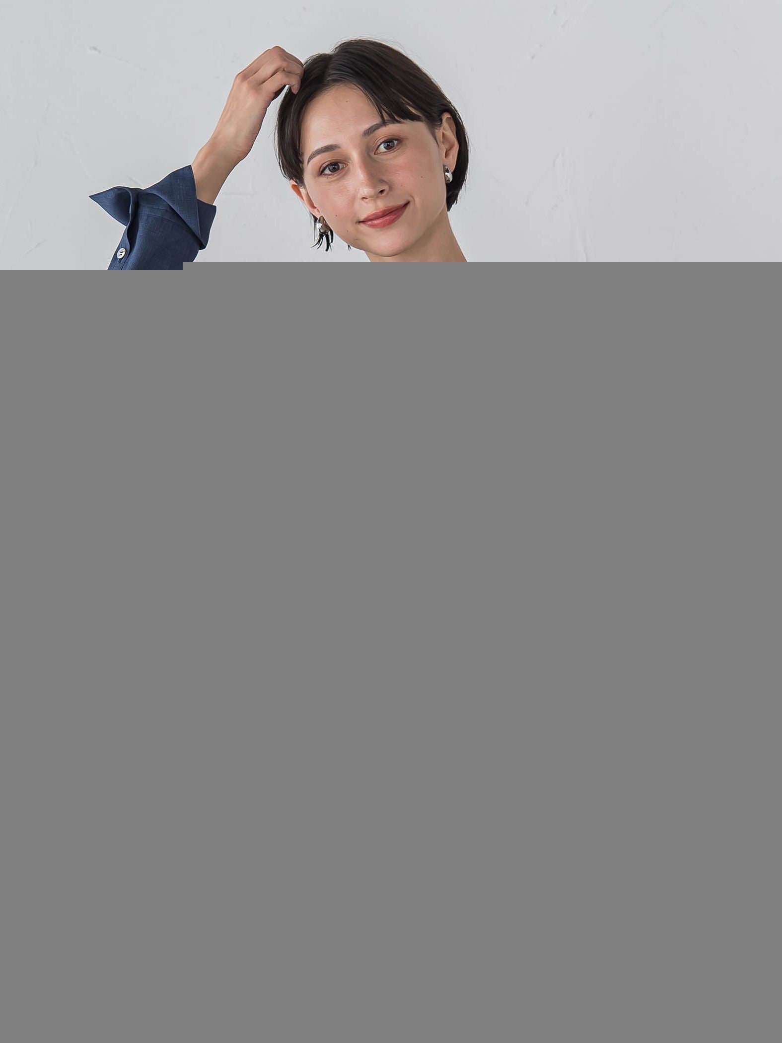 【WEB限定/大きいサイズ】”360度抜かりなし”チュニックシャツ