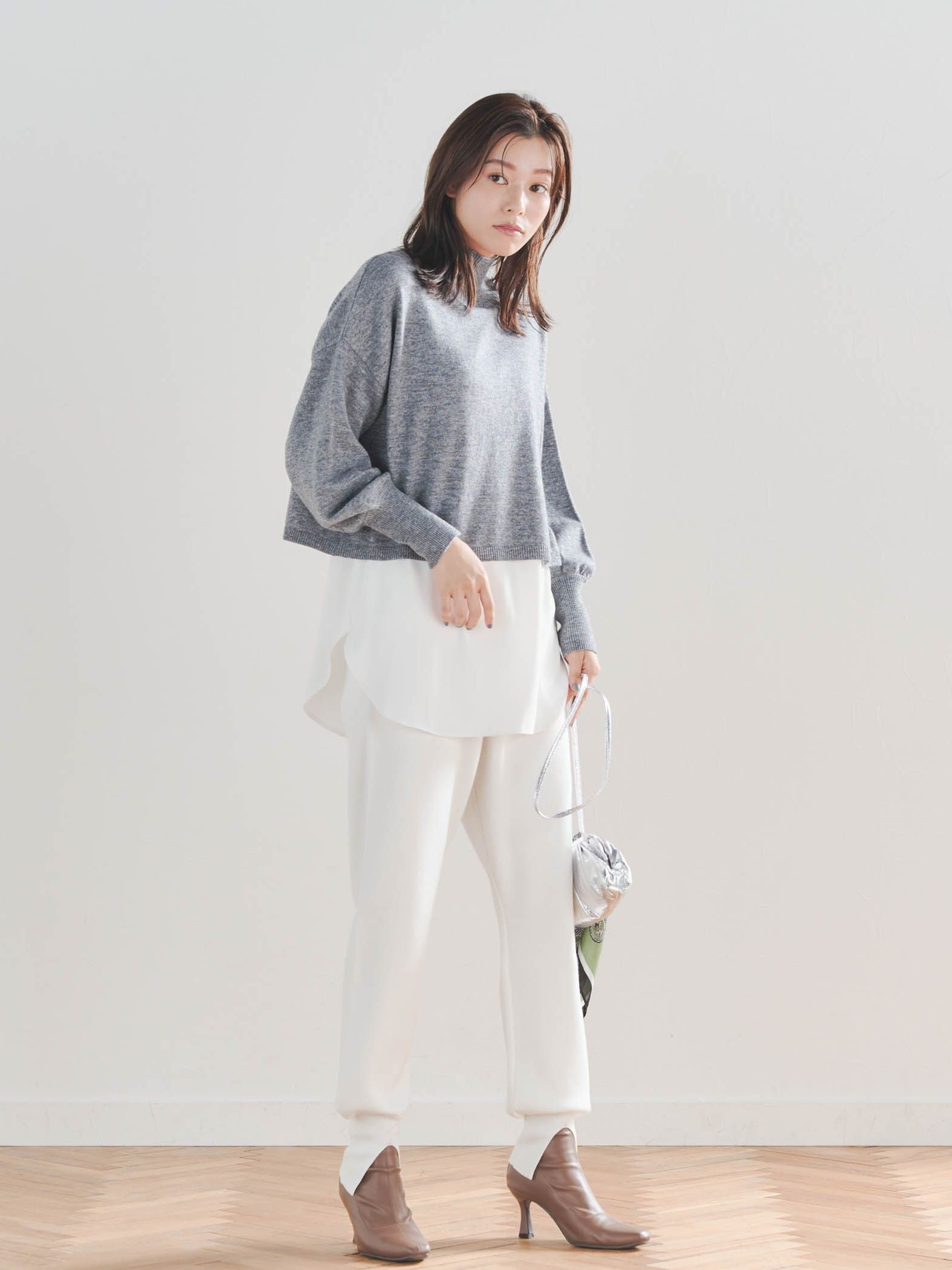 ニットジョガーパンツ≪手洗い可能≫