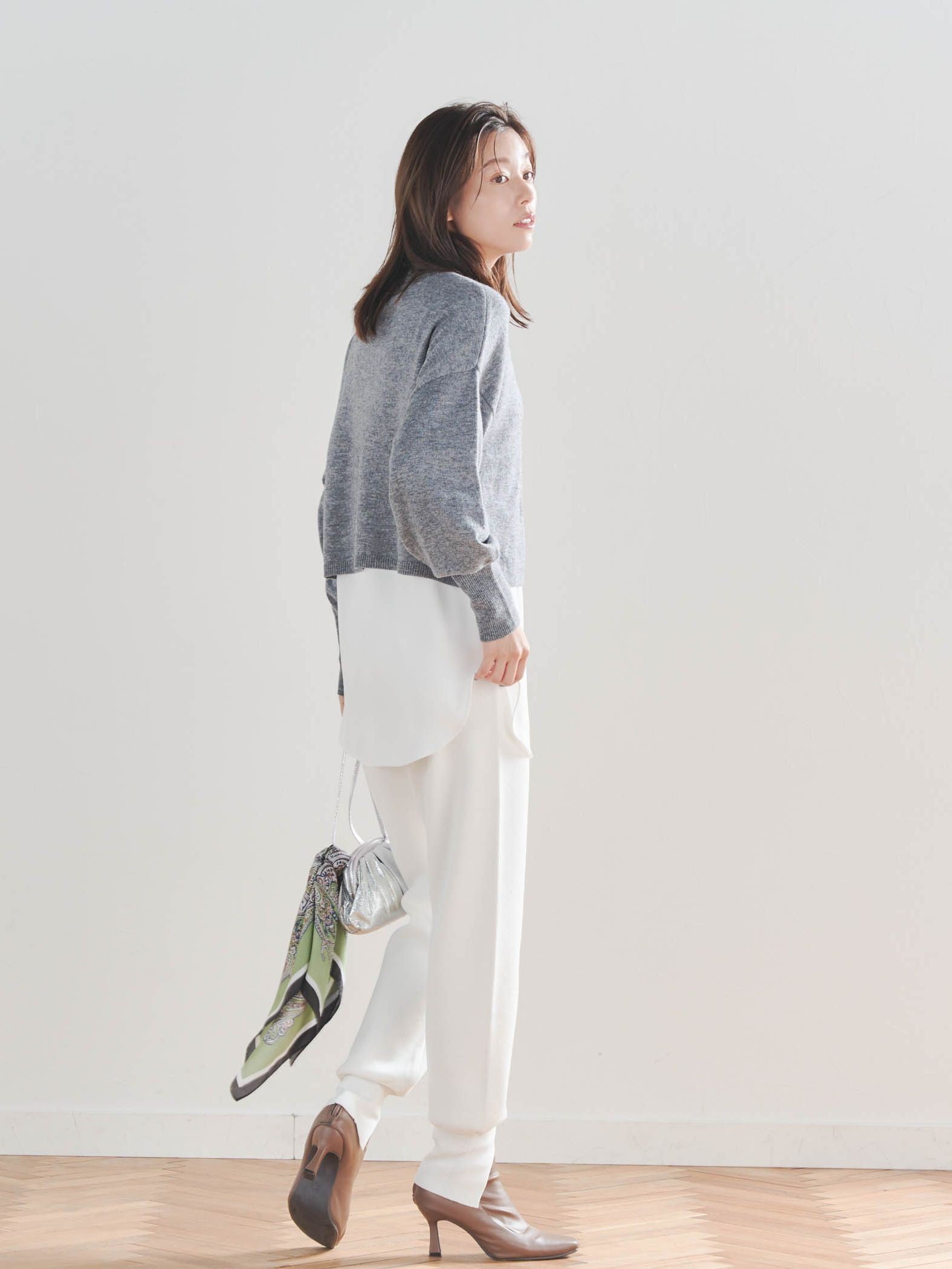 ニットジョガーパンツ≪手洗い可能≫