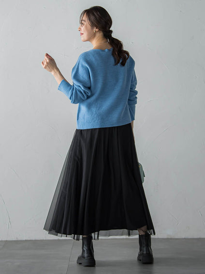 ホールガーメントガーターニット≪WEB限定11号/洗える≫