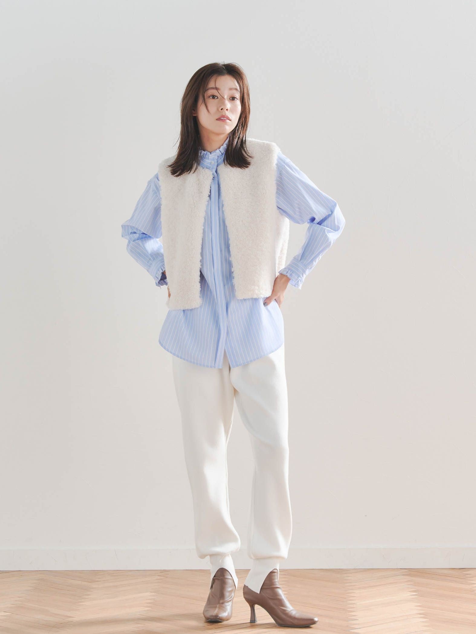 ニットジョガーパンツ≪手洗い可能≫