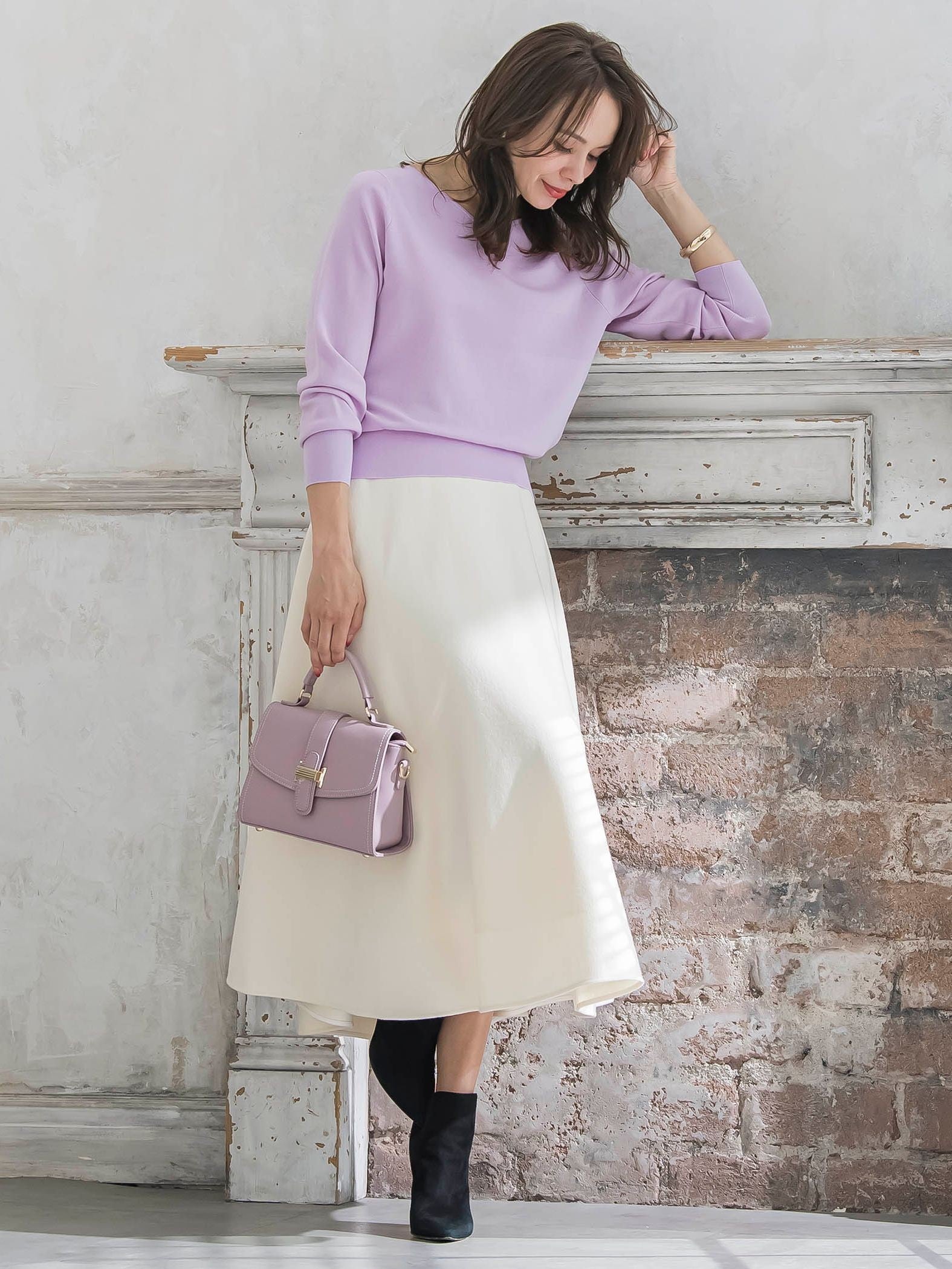 BRISBANE前後2WAYニット≪手洗い可能≫