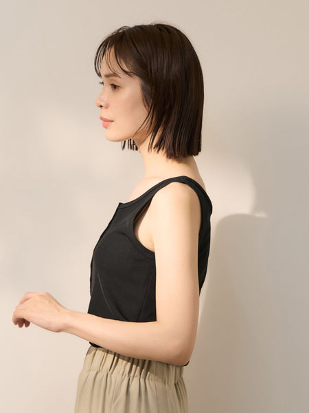 コードダブルニットヘンリーN/Sカットソー