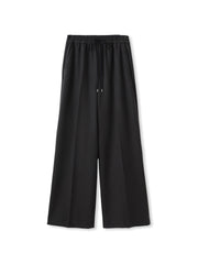 両面起毛ドロストワイドパンツ