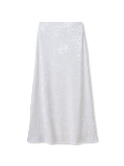 スノーベロアクラッシュスカート