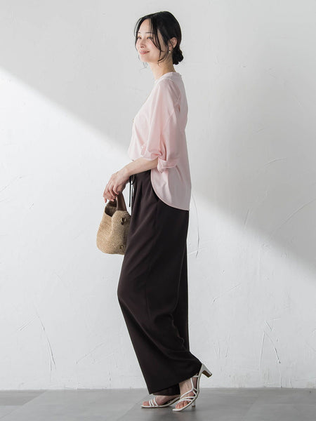 【カタログ掲載】【涼・美・楽】ワイドパンツ
