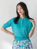 【WEB限定カラーあり】LUCINDAポロニット