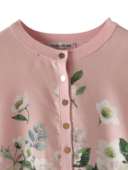 クリスマスローズカーディガン