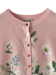 クリスマスローズカーディガン