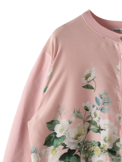 クリスマスローズカーディガン