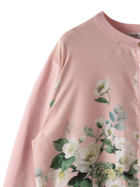 クリスマスローズカーディガン