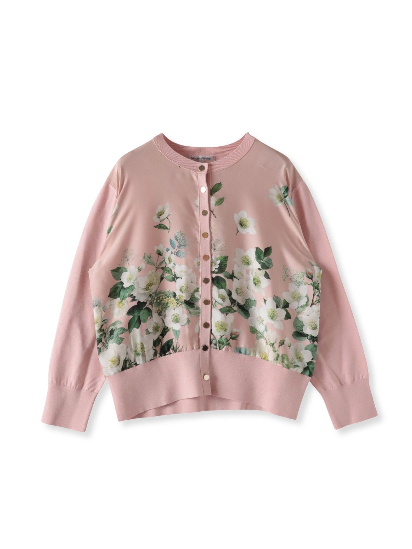 クリスマスローズカーディガン