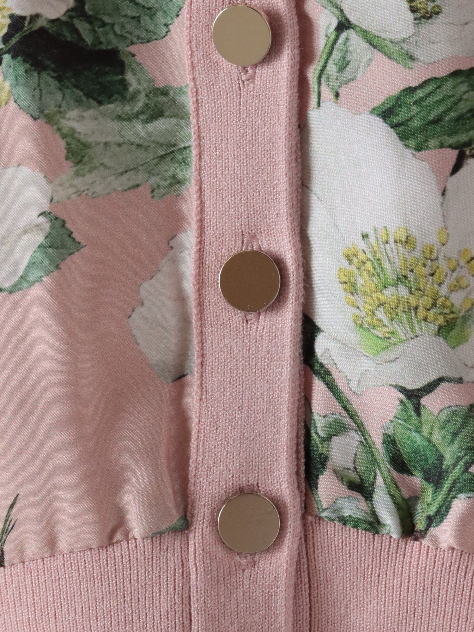 クリスマスローズカーディガン