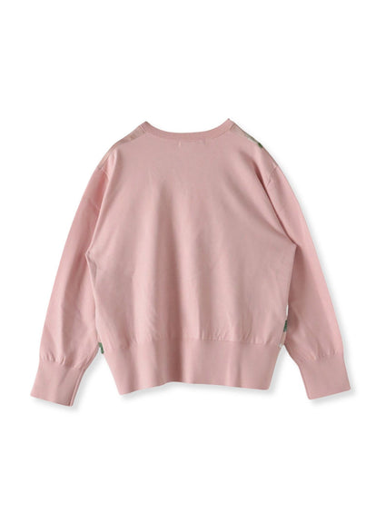 クリスマスローズカーディガン