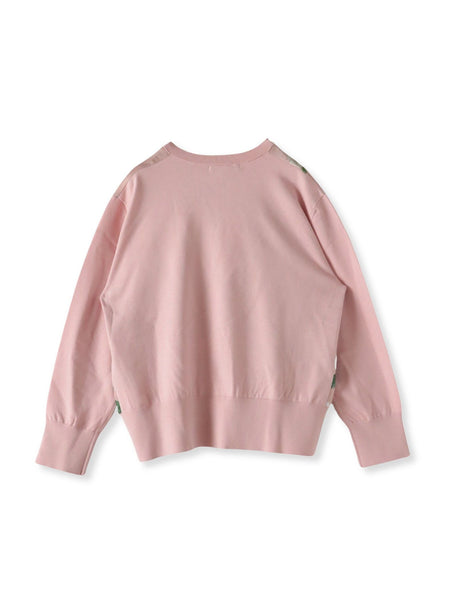 クリスマスローズカーディガン