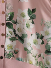 クリスマスローズカーディガン