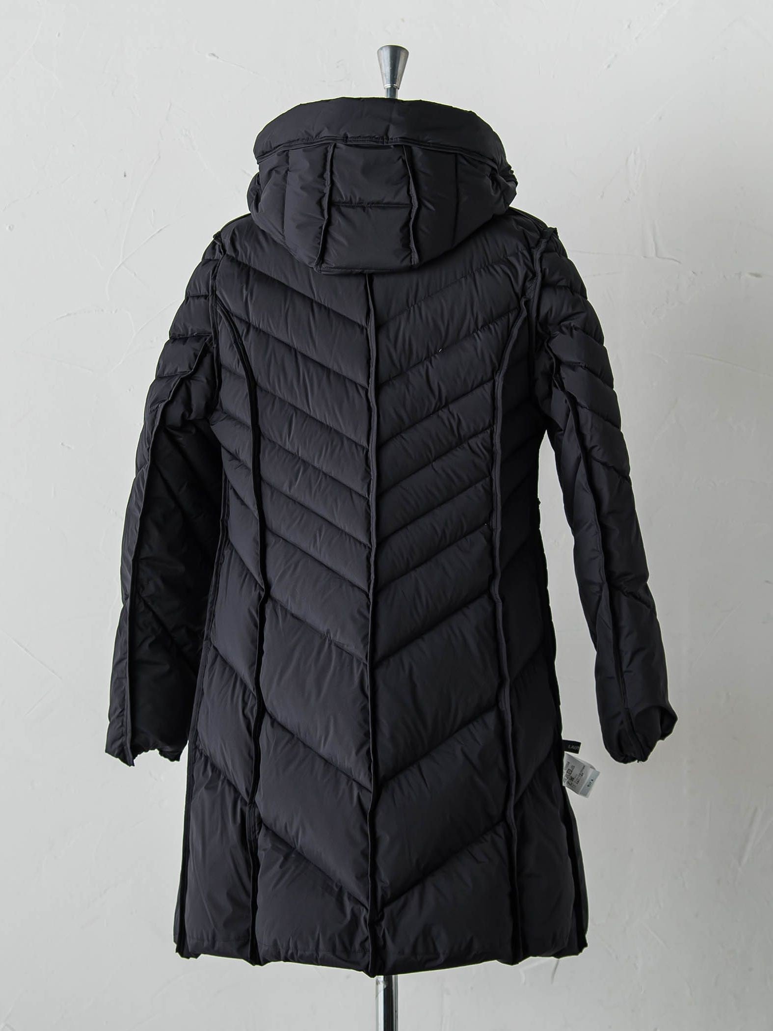 ストレッチダウンロングコート