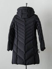 ストレッチダウンロングコート