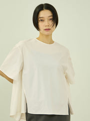 【涼やかストレッチ】半袖ブラウス