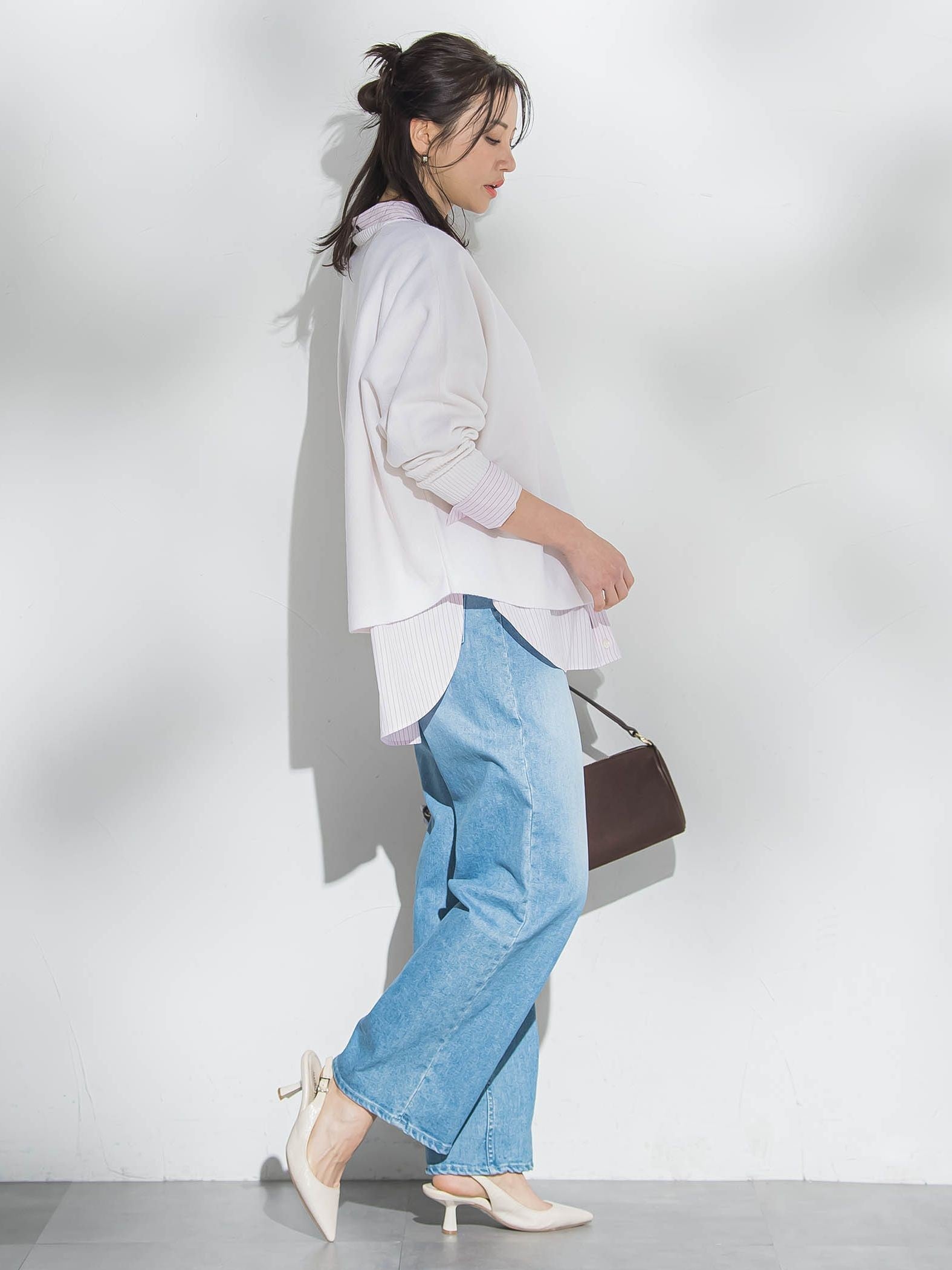 【新色追加】ファインメリノウールドルマンニット≪洗える≫