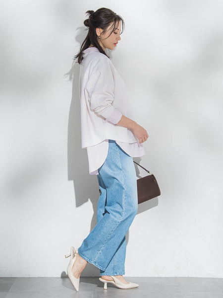 【新色追加】ファインメリノウールドルマンニット≪洗える≫