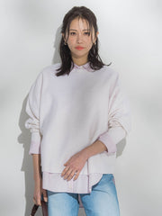 【新色追加】ファインメリノウールドルマンニット≪洗える≫