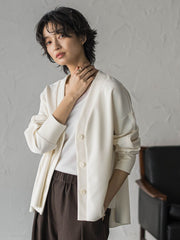 【えらべるSETUP】叶えるカットカーディガン≪手洗い可能≫