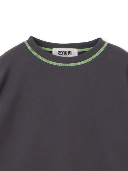 【ENIM BY VICKY】2wayスリーブオーバークロップドトップス《手洗い可能》