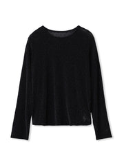 ラメフロッキードットプルオーバー≪手洗い可能≫