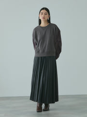 スイッチングドロストスウェットプルオーバー≪洗濯機で洗える≫