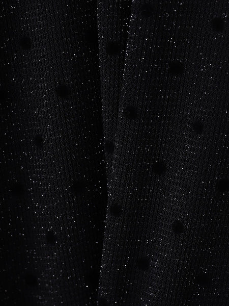 ラメフロッキードットプルオーバー≪手洗い可能≫